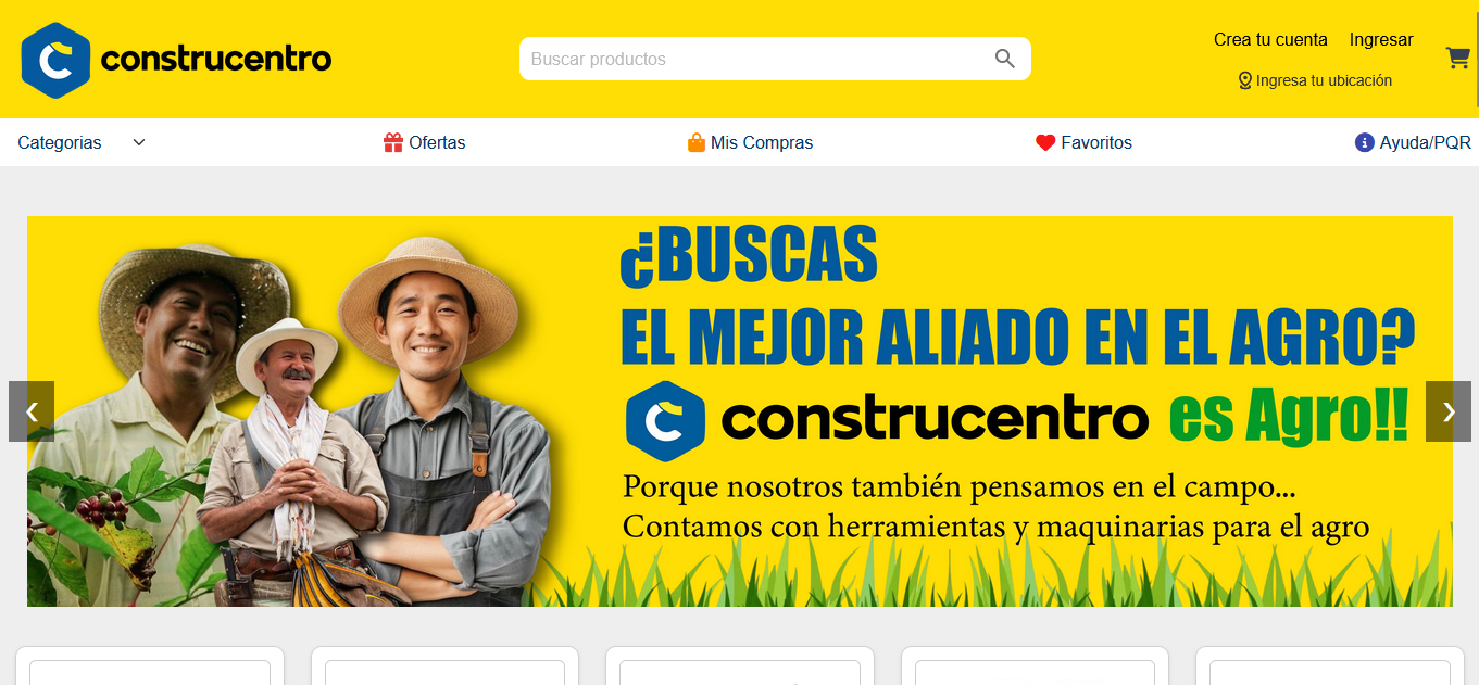 E-Commerce Construcentro